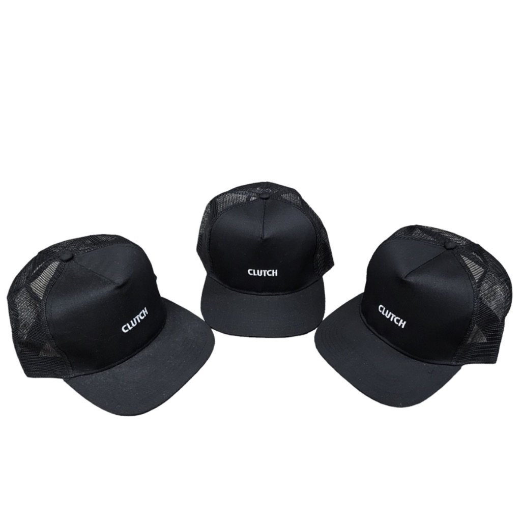 Black Mesh Trucker Hat — image 2 of 6